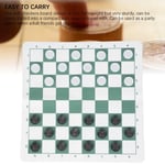 Checkers Game Draughts Board Game Safe Lightweight Educational Portable Harmless