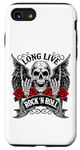 Coque pour iPhone SE (2020) / 7 / 8 Long Live Rock And Roll Rock&Roll Vintage Guitares électriques