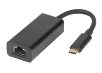 DELTACO – USB-C Gigabit Network adaptor with MAC address pass-through (USBC-GIGA-MAPT)