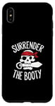 iPhone XS Max Surrender The Booty Pirate Skeleton Joke Festival Men Women Case