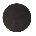 1 * BBQ Mat - Wahsable Nonstick Heat Resistant Gas Stove Kitchen BBQ Silicone Mat Round Black 40cm