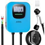 Jatrhg - ev Chargeur 7KW monophasé type 2 32A 8M iec 62196-2 Station de charge Borne de recharge voiture électrique rapide Wallbox