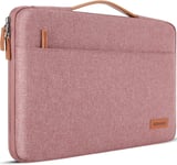 12,5 Pouces Housse Pour Ordinateur Portable Sac De Transport Sac À Main Pour Ordinateurs Portables 13"" Macbook Pro/13.5"" Surface Laptop 2/Huawei Matebook X Pro/Asus Zenbook, Rose