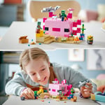 LEGO Minecraft 21247 - Aksolotlin talo