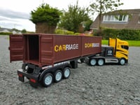 Europe Container Carriage Lorry Truck 44cmL 2.4gz Radio Remote Control Car