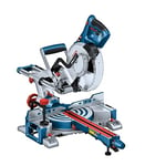 Bosch Professional Mobile Mitre Saw GCM 305-216 D (66 x 305 mm Cutting Capacity, incl. 1 x Circular Saw Blade, 2 x Workpiece Support, dust Bag, clamp)