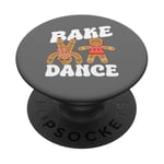 Bake Dance, jeu de mots amusant pour biscuits de Noël PopSockets PopGrip Adhésif