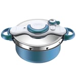 Autocuiseur Clipsominut'® Duo 5 L Cocotte-minute® Induction Revêtement Antiadhésif + Livre De Recettes P4705100 Seb - Le Faitout