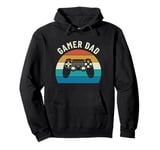 Gamer Dad Gift for Father who Games Video Game Player Pullover Hoodie