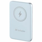 Verbatim Magnetisk Trådlös Powerbank 10000mAh 15W - Blå