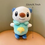 18-28 cm pehmolelu Grookey Sprigatito Oshawott Leafeon Espeon Morpeko Gonbe Mimikyu Anime Figuuri Peluche Lelut Täytetyt eläimet