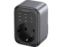 Ugreen Usb-Reseadapter Eu Till Usa Ugreen Cd314 2Xusb-A, 1Xusb-C