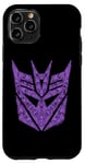 iPhone 11 Pro Transformers Evergreen Decepticons Purple Icon Filled Logo Case