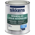 Sikkens - Peinture Laque Intérieure Bois et Fer - Résistance maximale aux taches et rayures - Satin Blanc Craie 0,75 l