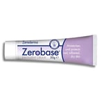 Zeroderma Zerobase Emollient Cream 50g, Softens Moisturises And Protects Dry Skin, Helps Restore The Skin Barrier