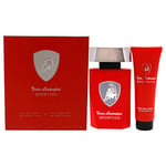 &Lamborghini Sportivo Eau De Toilete 125Ml Vaporizador + After Shave Balsamo 90Ml