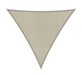 Shadow Comfort Ombre Voile écran Solaire perméable à l'eau HDPE auvent de Jardin pour Jardin extérieur Terrasse UV Bloc - Triangle 3,6x3,6x3,6x3,6m - Sable Sahara