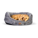 FatFace Marching Dogs Lit Durable Super Doux pour Chien/Chiot Gris 88,9 cm