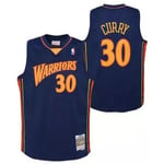 Debardeur Mitchell And Ness  Maillot NBA Stephen Curry Gold