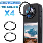 Rotating Lens Guard Anti-Scratch Protective Lens Guards for Insta360 X4