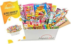 Japanese Candy Box 30 x Dagashi, Candy, Snacks, Gum Sweets & Snacks