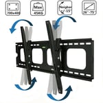 Flat Fixed TV Mount Bracket Tilt Adjustable Support For 32 37 40 42 47 50 55 60