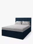 Koti Home Avon Upholstered Ottoman Storage Bed, Double