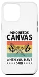 Coque pour iPhone 14 Pro Max Who Need Canvas When You Have Skin Tattoo Artist Tatouages