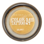 Maybelline Eyestudio Color Tattoo 24HR Cream Eyeshadow - 75 24k Gold