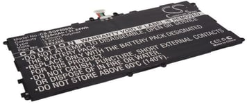 Yhteensopivuus  Samsung SM-P6000ZWYXAR, 3.8V, 6600 mAh