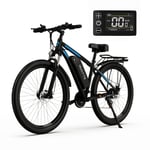 DUOTTS C29 Elcykel 750W borstlös motor ebike 29*2.1 uppblåsbara däck med Shimano 21-växlad växelsystem 15AH batteri för 50-60 km