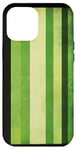 Coque pour iPhone 12 Pro Max Vert Vintage Rayé IT Dead Lights Pattern --ar 9:16