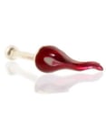 Tadpole Red - Nesepiercing i Ekte Sølv 925S