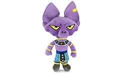 Play by Play Peluche des Personnages de Dragon Ball Super, Goku, Petit, Vegeta, Beerus, Majin Bu - Qualité Super Soft (23-27cm, Beerus)