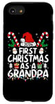 iPhone SE (2020) / 7 / 8 First Christmas As Grandpa 2024 Family Matching New Grandpa Case