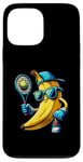 Coque pour iPhone 13 Pro Max Banane Tennis Cool Lunettes Casquette Gants