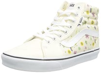 Vans Women's Filmore Hi Sneaker, Pressed Floral Classic White, 8 UK