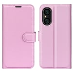 Sony Xperia 5 V Textured Etui - Rosa