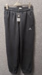 Adidas Essentials Fleece Jogging Bottoms Black UK S RRP £35 LN141 QQ 09