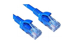 1m Ethernet CABLE 10/100 Network LAN SHORT PATCH LEAD CAT5, RJ45, 10x PACK