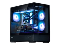 Zalman P30 - Mt - Micro Atx - Sidepanel Med Vindu (Herdet Glass) - Ingen Strømforsyning (Atx12v) - Svart - Usb/Lyd