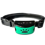 3 In1 Collier anti-aboiement pour chien Dispositif d'aboiement excessif Sûr Inoffensif & Formation anti-aboiements sans cruauté - Vert clair