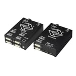 Black box BLACK BOX SERVSWITCH DUAL DVI SINGLE-MODE FIBER OPTIC KVM EXTENDER, USB (ACS4201A-R2-SM)