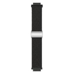 Flätat magnetiskt klockarmband Garmin VivoActive 4S - Starlight Black