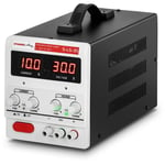 Alimentation de laboratoire - 0-30 v - 0-10 a cc - 300 Watts