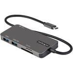 StarTech.com Adaptateur multiport USB-C vers HDMI 4K 30 Hz, Hub 3 ports USB 3.0, SD/microSD et Power Delivery 100W