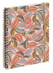 Exacompta - 2001378E - Agenda semainier de bureau SAD 20 S Capucine - 15 x 21 cm - Septembre 2024 à décembre 2025-16 mois - Coloris rose