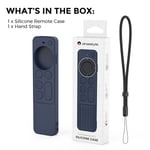 Apple TV:lle Uusi 2022 Apple Remote Control Silicone Protective Stripe Liukumista ja putoamista estävä suojakotelo Siri Remote 2 & 3| |