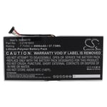 Vhbw Batterie Compatible Avec Asus Transformer 4 Pro T304ua-Bc011t, T304ua-Bc028r, T304ua-Bc029r Tablette Pad (4900mah, 7,7v, Li-Polymère)