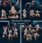 Goat Dwarves Warband - Davale Games/Fantasy/Middle Earth